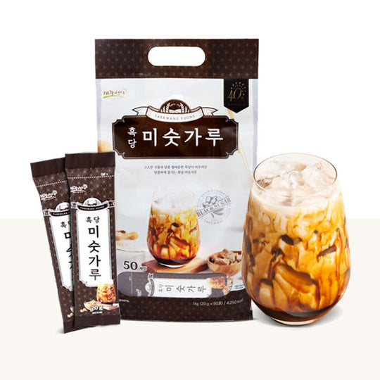 태광선식 흑당 미숫가루 Black Roasted Multi Grain Powder 50p