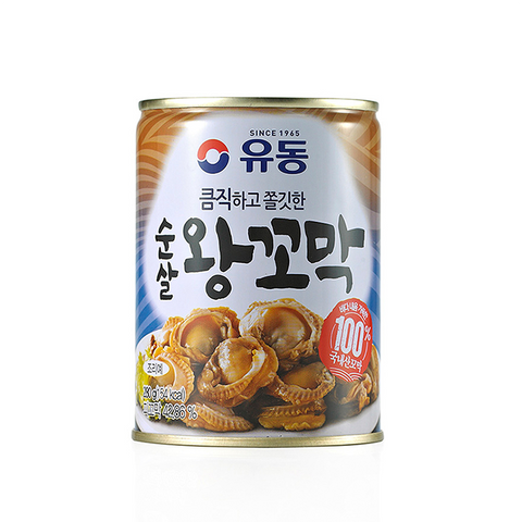 100% 국내산 꼬막! 유동 큼직하고 쫄깃한 순살 왕꼬막/왕꼬막&골뱅이 280g 