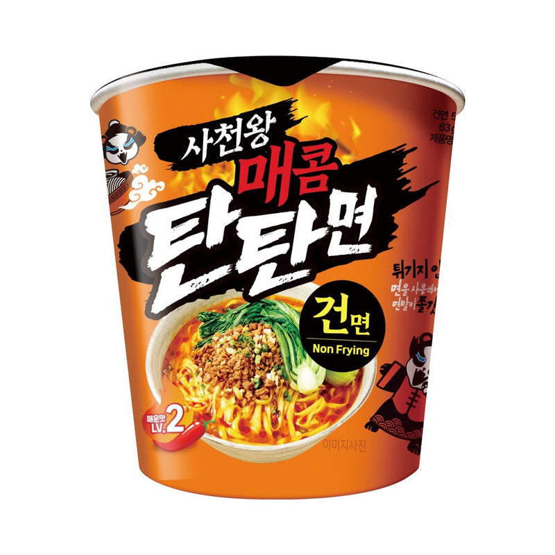 [바이지아] 사천왕 매콤 탄탄면 작은컵 63g