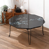 SYDNEY ONLY🚛 طاولة عشارية الأضلاع بطباعة فنية من الصدف 600 Mother-of-Pearl Table 3 kinds