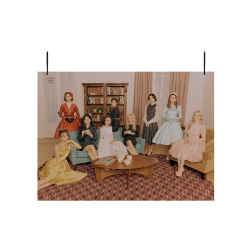 TWICE Classic Fabric Poster