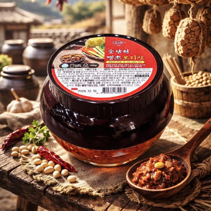 순담원 땡초 보리장 300g