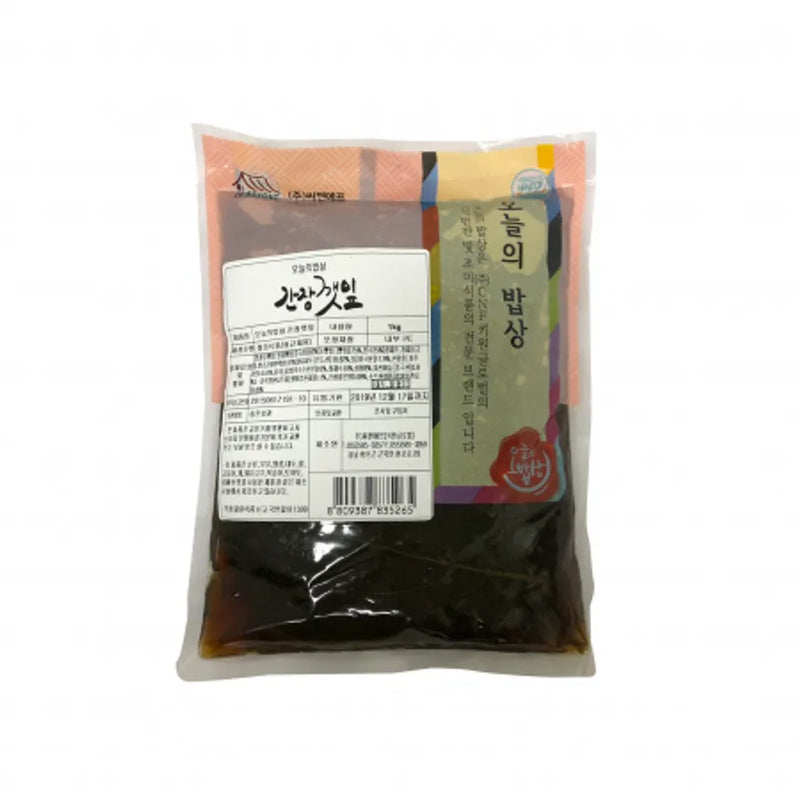 오늘의밥상 간장 깻잎 1kg