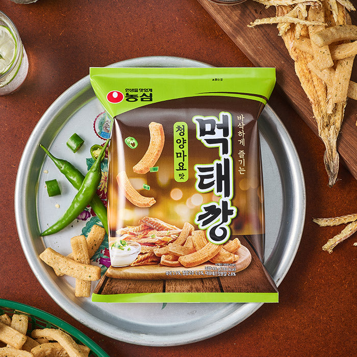 Nongshim Meoktaekkang Cheongyang Mayo 60g Meoktaekkang Spicy Green Pepper Mayo