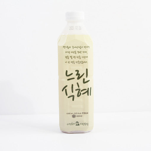 느린식혜 Slow-brewed Sikhye Korean Tranditional Sweet Rice Drink 1L