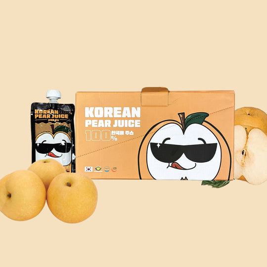 LIMITED STOCK 50% SALE🎉한국배 주스 Korean Pear Juice 100% 155ml*10ea