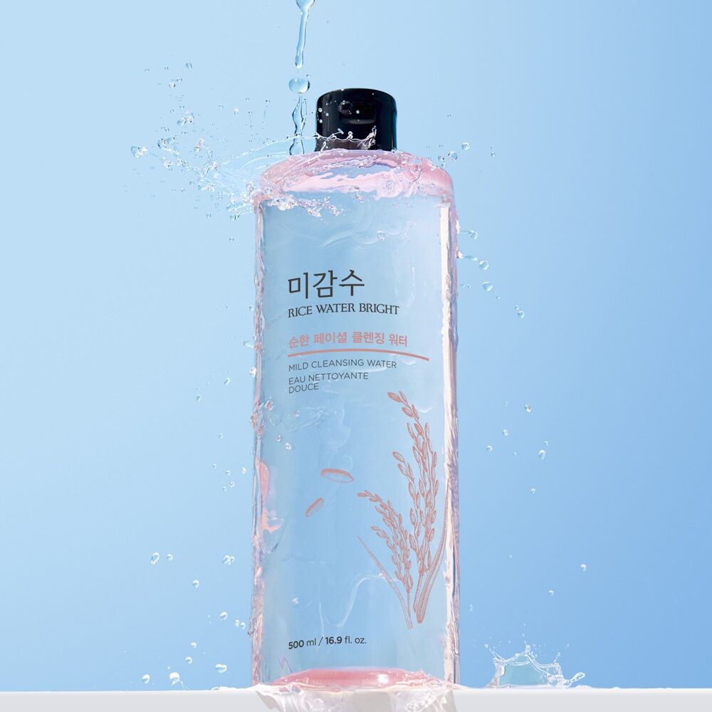 더페이스샵 미감수 브라이트 순한 페이셜 클렌징 워터 The Face Shop Rice Water Bright Mild Cleansing Water 500ml