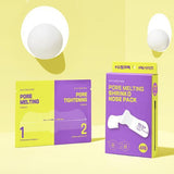 해서린 포어 멜팅 와이드 슈링코팩 4매 | [HABON] Hatherine Pore Melting Shrinko Nose Pack 4