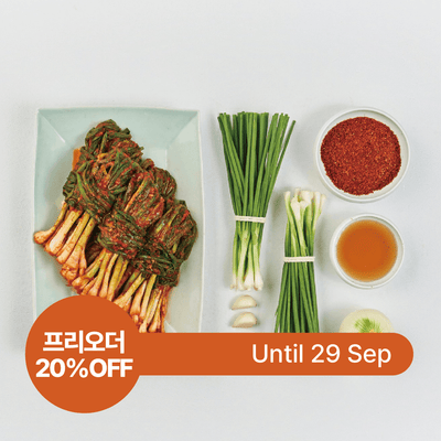 홍진경 더김치 파김치 500g