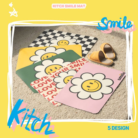 포시엘라 규조토 스마일 발매트 3종 Diatomaceous Smile Bath Mat 3kinds