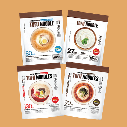 국산콩으로 만든 해초미인 두부면 4종 Tofu Noodle 4 Options