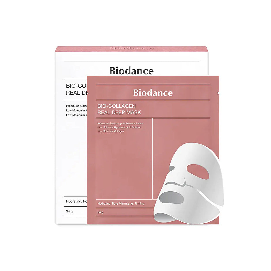 바이오던스 바이오 콜라겐 리얼 딥 마스크 팩 Biodance Bio Collagen Real Deep Mask 4ea