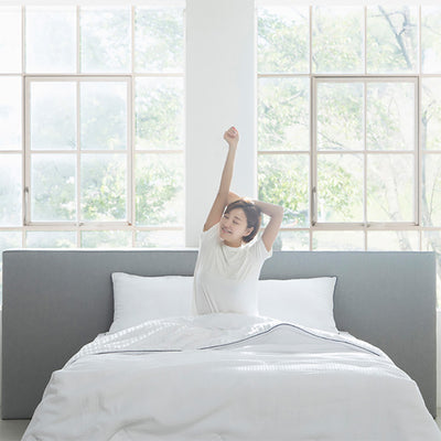 HOMELAB Breathable rayon quilt bedding for Summer