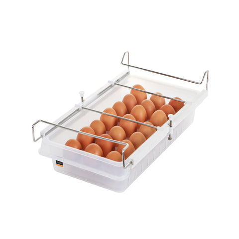 [창신리빙]냉장고 레일 에그트레이 2호(21구) Fridge Egg Drawer