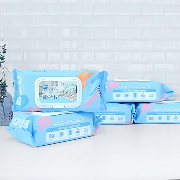 클리어 99.9% 세균닦는 행주티슈 Clear Cleaning tissues 70 Sheet