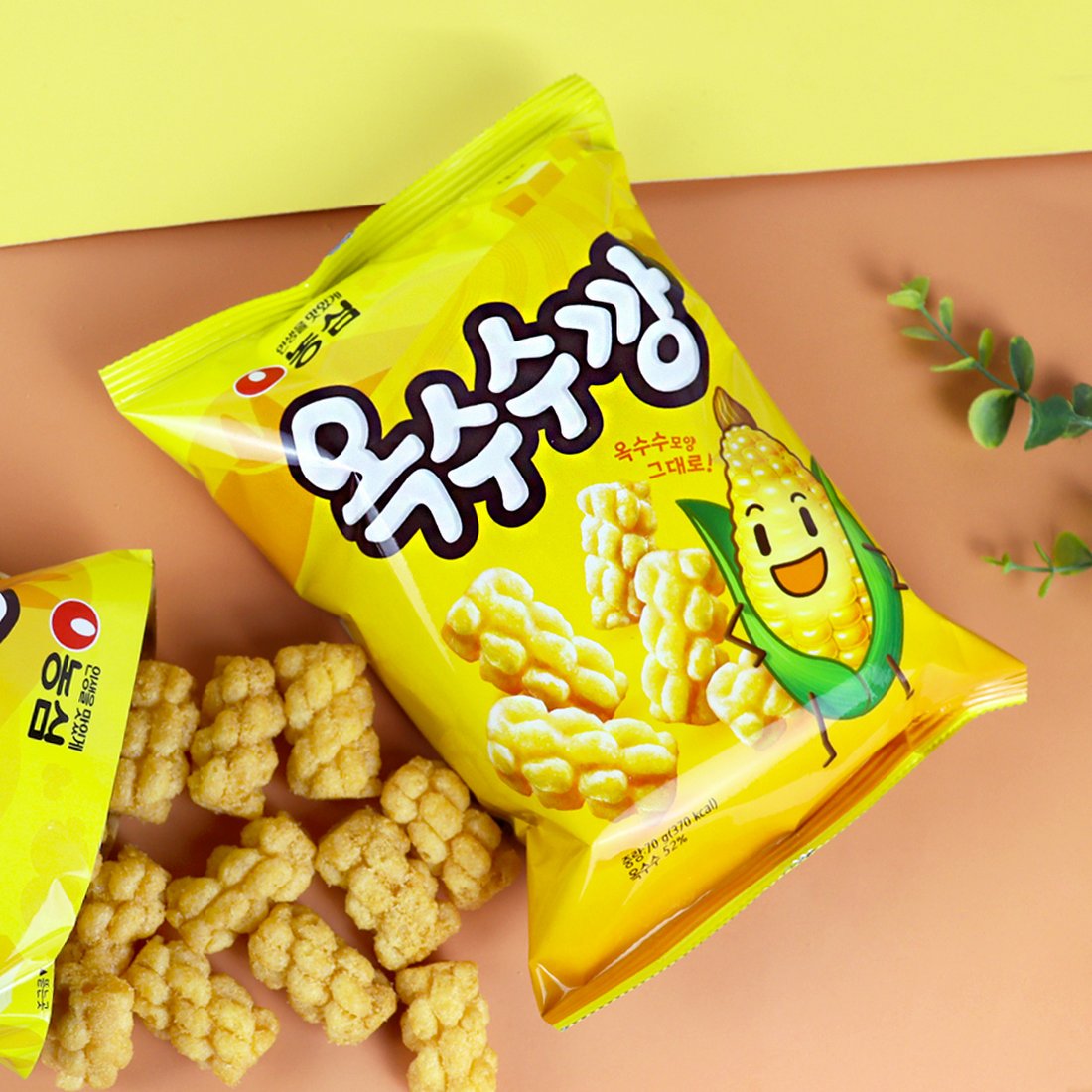 [농심] 옥수수깡 Corn Snack 70g