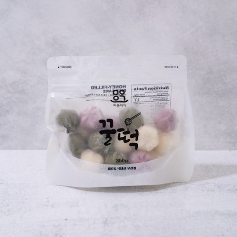 SYDNEY ONLY🍡 100% 국내산 우리쌀! 마음이가 모둠 꿀떡/바람떡 350g Honey-Filled Rice Cake/Sweet Rice Cake with Red Bean Filling