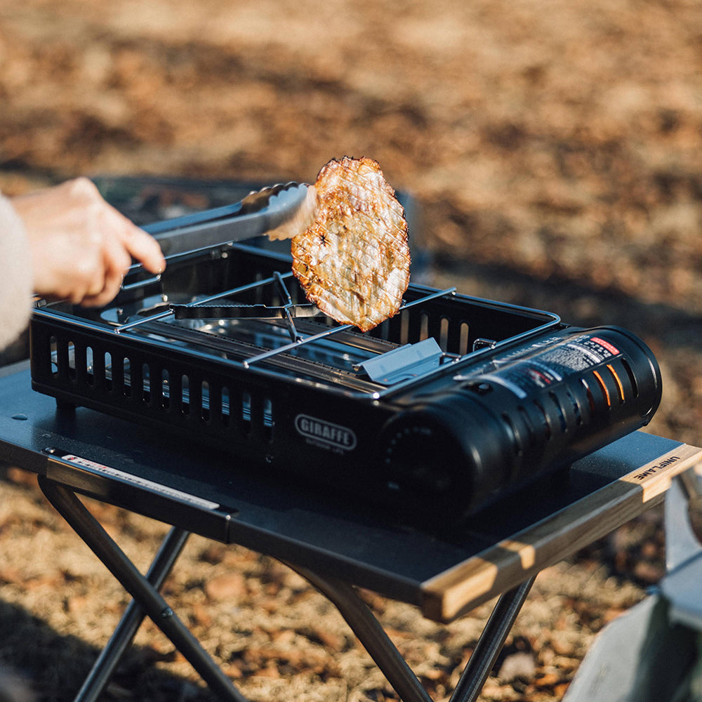 버너 풀세트 구성 완료! 지라프 구이바다 가스 그릴 GIRAFFE GAS GRILL