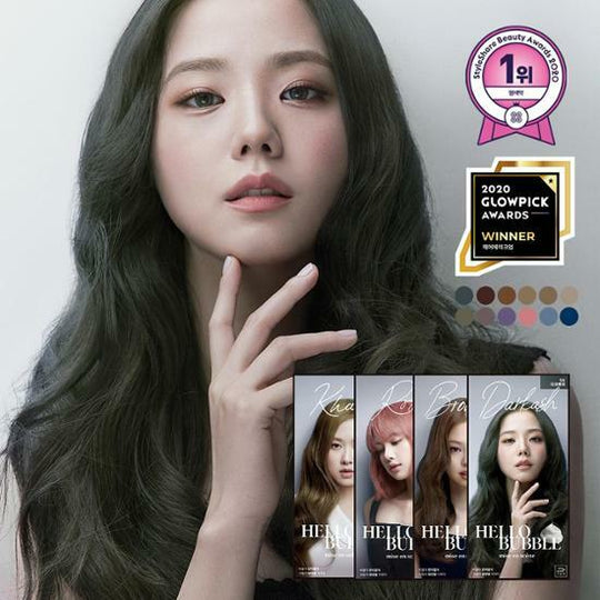 صبغة شعر ميزانسين هالو بابل MISE EN SCENE Hello Bubble Foam Hair Colour Dye (Blackpink Edition)