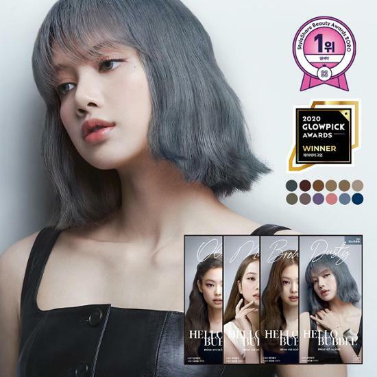 미쟝센 헬로버블 염색약MISE EN SCENE Hello Bubble Foam Hair Colour Dye (Blackpink Edition)