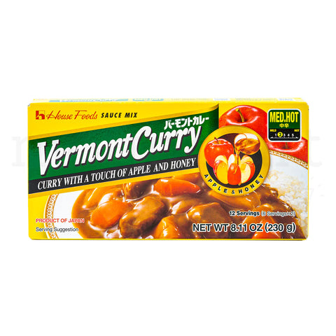 하우스 버몬트 커리 House Vermont Curry with a touch of apple and honey 230g
