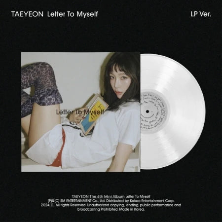 [커넥트케이팝] 태연 미니6집 알뱀 레터 투 마이셀프(LP 버전) | [KONNECT K-POP] Taeyeon6Th Mini Album Letter To My