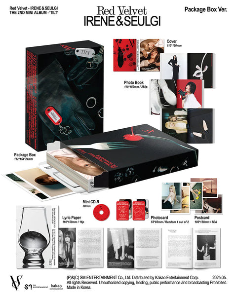 IRENE&SEULGI - 2nd Mini Album 'TILT' (Package ver.)