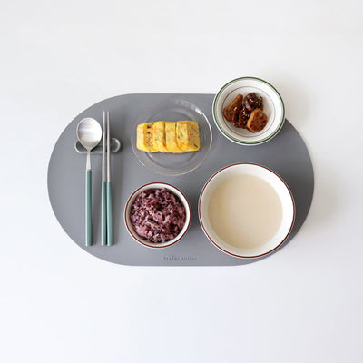 카모메 키친 캔버라 인조가죽 식탁매트 KAMOME KITCHEN Artificial Leather Table Mat 4 colours