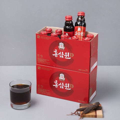 정관장 홍삼원D KGC Korean Red Ginseng Drink 100ml X 10 bottle