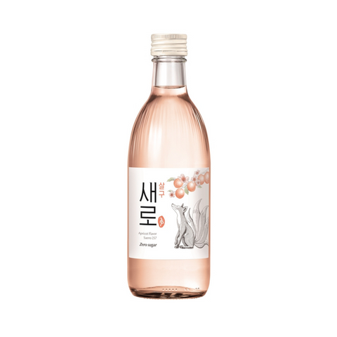 깔끔한 제로슈거 ✌ 살구맛 새로 소주 입고📌 APRICOT FLAVOURED SAERO SOJU