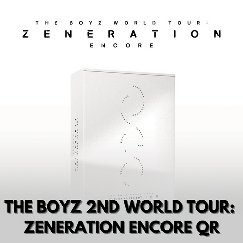 [PRE-ORDER💙] 더보이즈 THE BOYZ - THE BOYZ 2ND WORLD TOUR : ZENERATION ENCORE QR