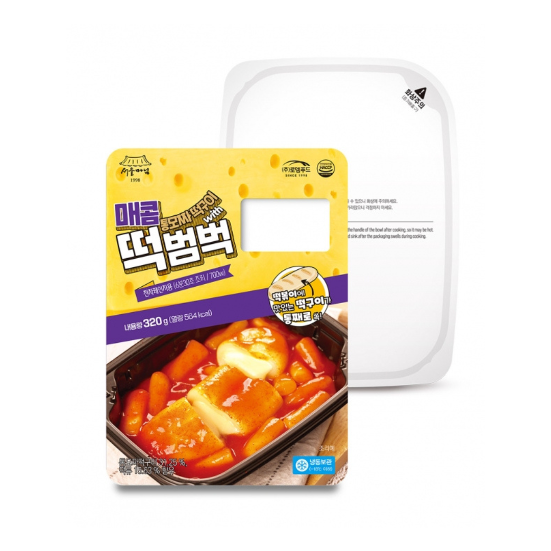 불닭맛 추가!😎 서울마님 떡범벅 3종 Seoul Manim Ddekbokki (3 kinds)