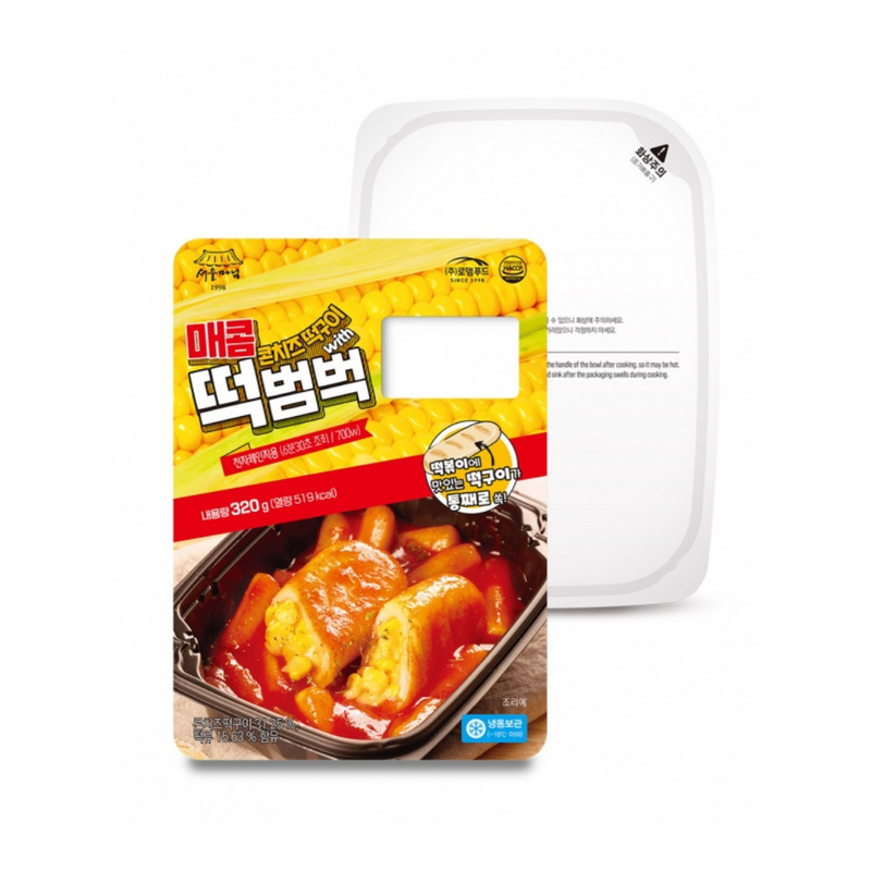 [서울마님] 매콤 떡범벅 콘치즈떡구이 320g