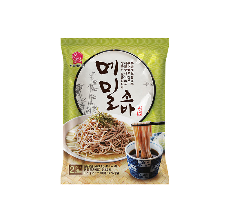 본고장 메밀 소바 키트 Buckwheat Soba Kit 420g 2serving