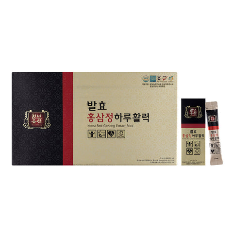 발효홍삼정 하루활력 Korea Red Ginseng Extranct Stick