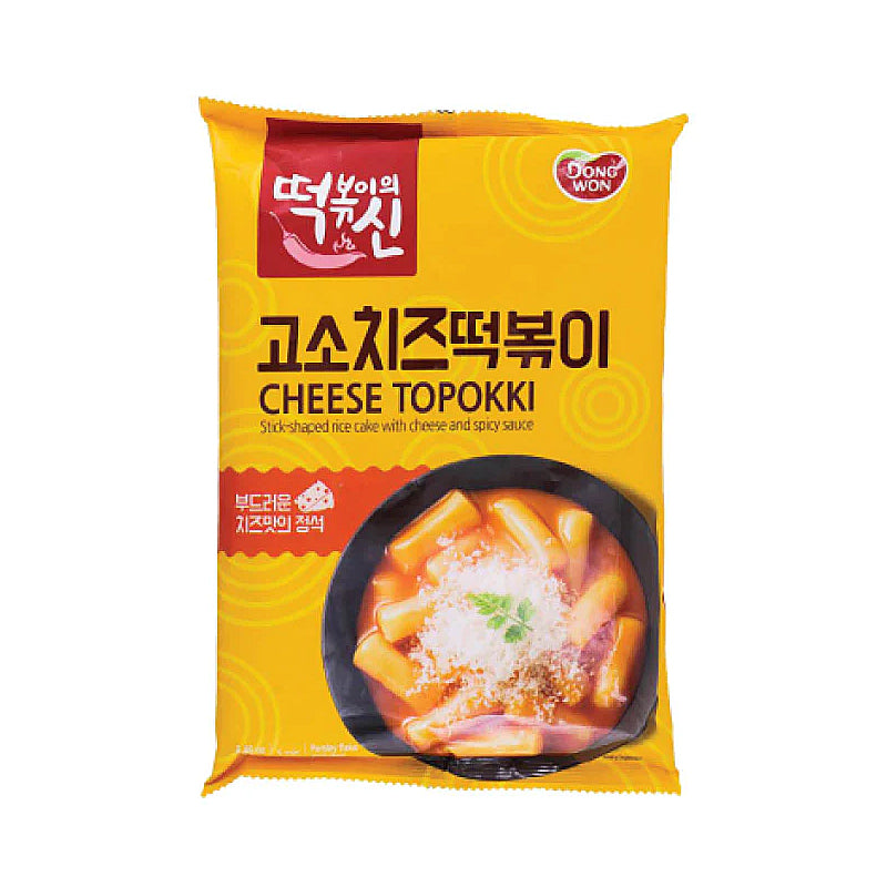 동원 떡볶이의 신 떡볶이 시리즈 Korean Rice Cake with Sauce Hot/Mild/Cheese