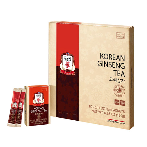 가정의달💝 정관장 고려삼차 3g 60포 Jung Kwan Jang Korean Ginseng Tea 3g (60 Packs)