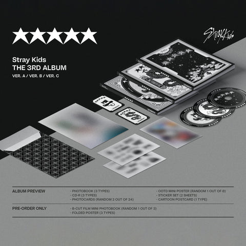 Stray Kids The 3rd Album '5-STAR' (Standard Edition)