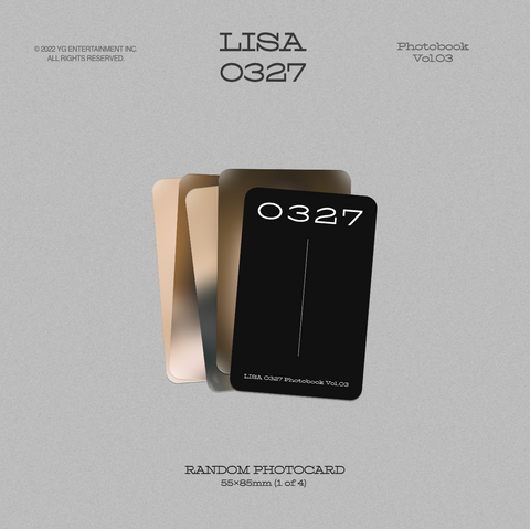 리사 LISA 0327 Photobook Vol.03