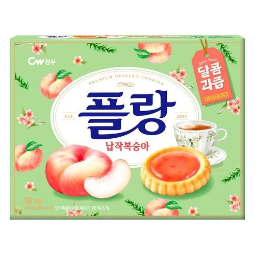 CW Flang Flat Peach/Strawberry 160g