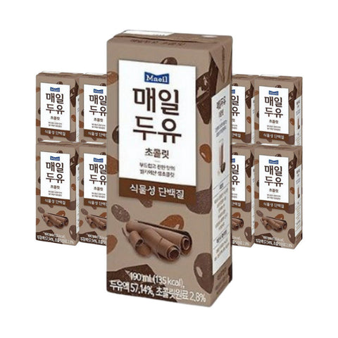 50% SALE💙 매일 두유 오리지널 / 검은콩 / 초콜렛 Maeil Soy Milk Original / Black Soybean / Milk Chocolate 12ea