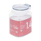 PEARL METAL Storage container 1.4L/900ml/2.4L/3.4L