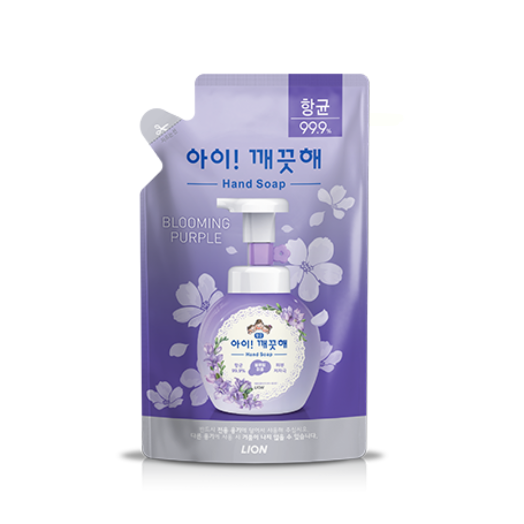 향균 99.9%! 아이깨끗해 4종 250ml/리필 200ml Hand Soap 4 scents /Refill pouch 200ml