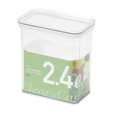 بيرل ميتال حافظة محكمة الإغلاق 1.4L/900ml/2.4L/3.4L
