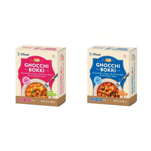 SYDNEY ONLY🚛 O'Food Gnocchi Bokki Sweet&Spicy Sauce 255g / Creamy&Spicy Sauce 260g