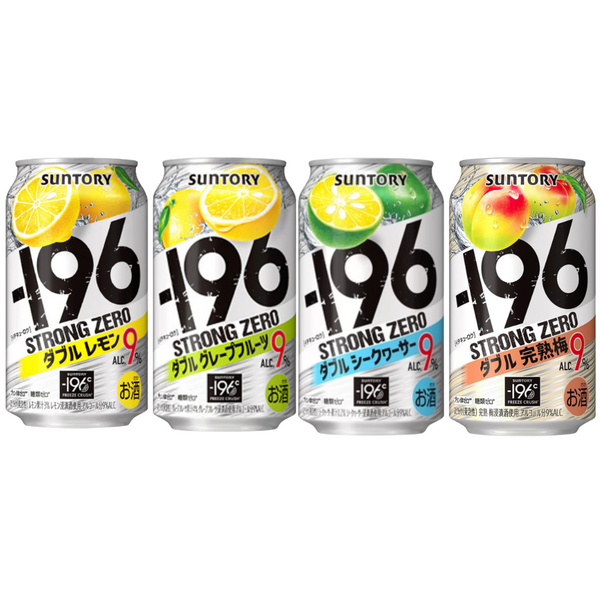 郎酒 500mL 39% 196℃ ストロングゼロ〈ドライ〉Suntory -196 Degree Strong Zero