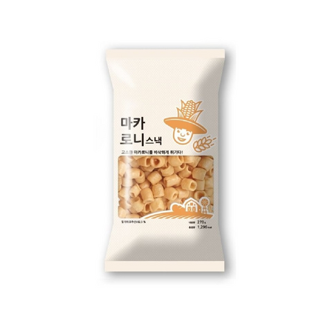 옛날과자 3종(왕소라형 과자/마카로니 스낵/베개 죠리뻥) Korean Traditional Snacks(3 options)