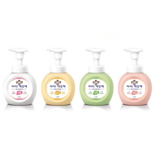 향균 99.9%! 아이깨끗해 4종 250ml/리필 200ml Hand Soap 4 scents /Refill pouch 200ml