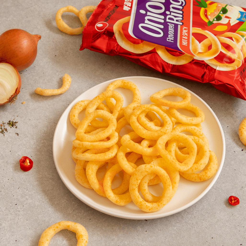 20%OFF✨농심 양파링 매운맛 Onion Ring snack Spicy 40g