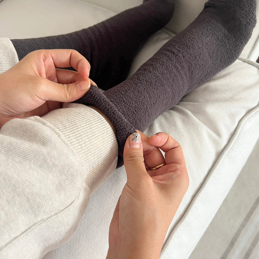 한국산 무압박 롱 수면양말 Korean Pressure-Free Long Sleep Socks 3 colour